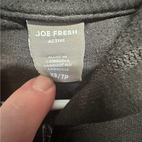 Joe Fresh Black Full Zip Hoodie - Picture 5 of 5